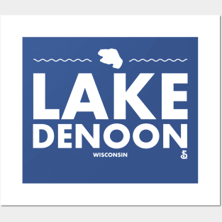 Racine County, Waukesha County, Wisconsin - Lake Denoon Posters and Art